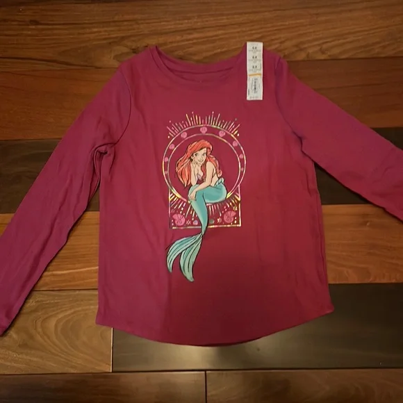 Ariel Long Sleeve Tee - Picture 1 of 4